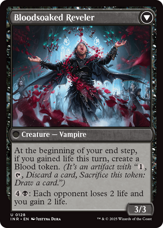 Restless Bloodseeker // Bloodsoaked Reveler (INR-128) (Foil)