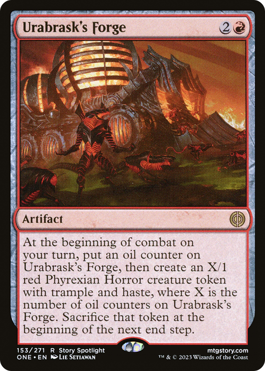 Urabrask's Forge (ONE-153) (Foil)