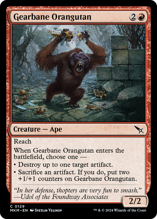 Gearbane Orangutan (MKM-129) (Foil)