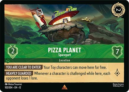 Pizza Planet - Spaceport (12-102) (Cold Foil)