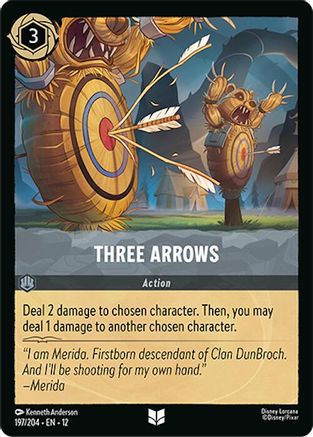 Three Arrows (12-197) (Cold Foil)