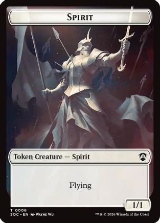 Spirit (0006) // Illusion Double-Sided Token (SOC-6 // 7)