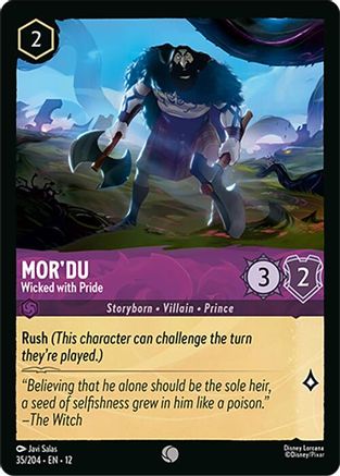 Mor'du - Wicked with Pride (12-035)