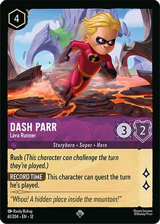 Dash Parr - Lava Runner (12-061) (Cold Foil)