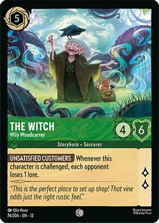 The Witch - Wily Woodcarver (12-074) (Cold Foil)