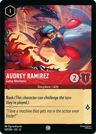 Audrey Ramirez - Gutsy Mechanic (12-107) (Cold Foil)