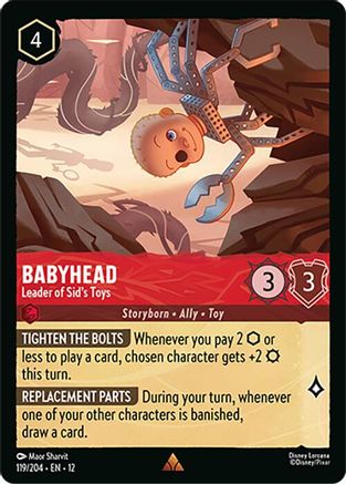 Babyhead - Leader of Sid's Toys (12-119) (Cold Foil)