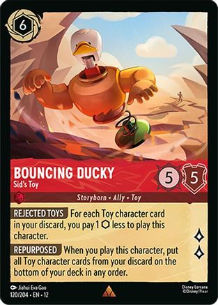 Bouncing Ducky - Sid's Toy (12-120)