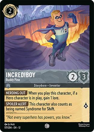 Incrediboy - Buddy Pine (12-177)