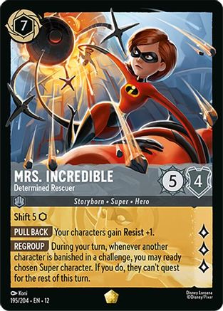 Mrs. Incredible - Determined Rescuer (12-195)