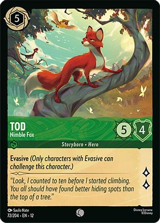 Tod - Nimble Fox (12-072) (Cold Foil)