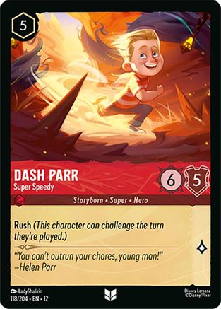 Dash Parr - Super Speedy (12-118) (Cold Foil)
