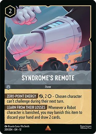 Syndrome's Remote (12-201) (Cold Foil)