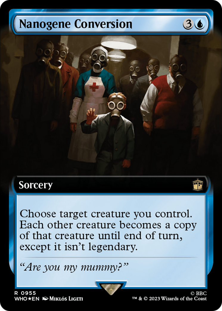 Nanogene Conversion (WHO-955) (Extended Art) (Surge Foil)