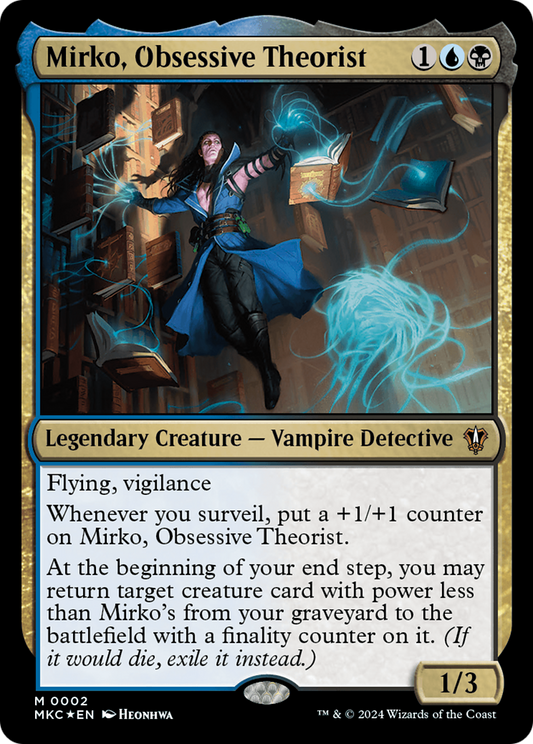 Mirko, Obsessive Theorist (MKC-002) (Foil)