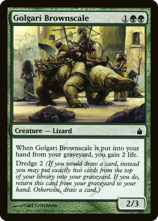 Golgari Brownscale (RAV-166)
