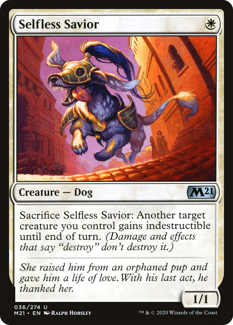 Selfless Savior (M21-036)