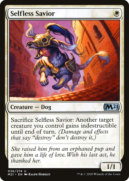 Selfless Savior (M21-036)