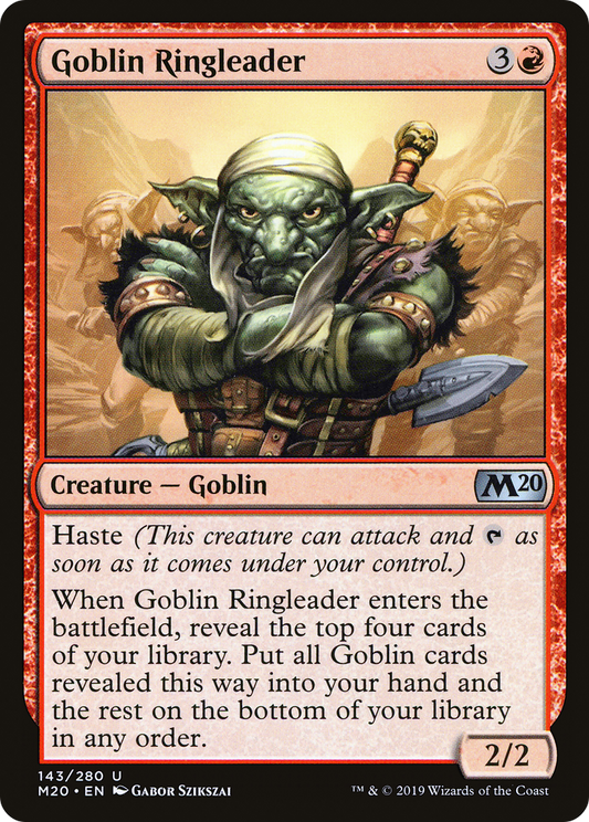 Goblin Ringleader (M20-143)