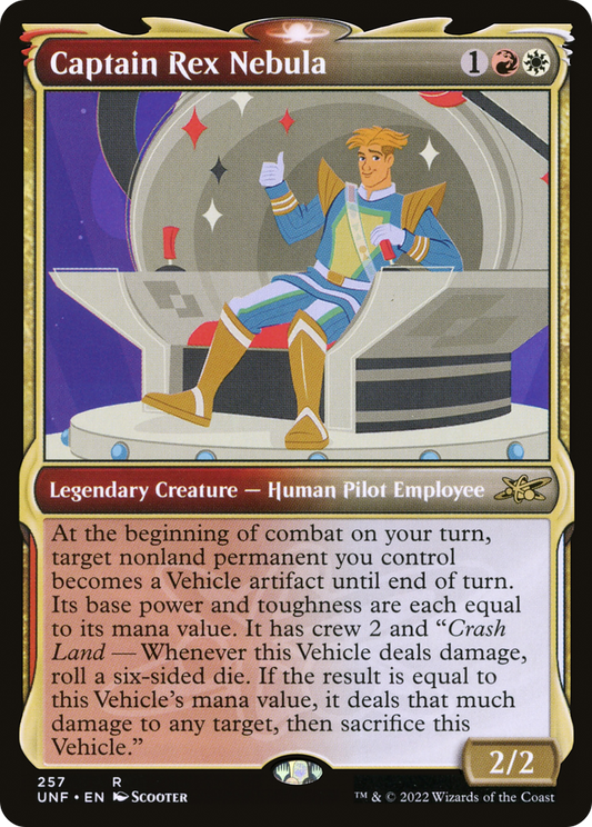 Captain Rex Nebula (UNF-257) (Showcase)