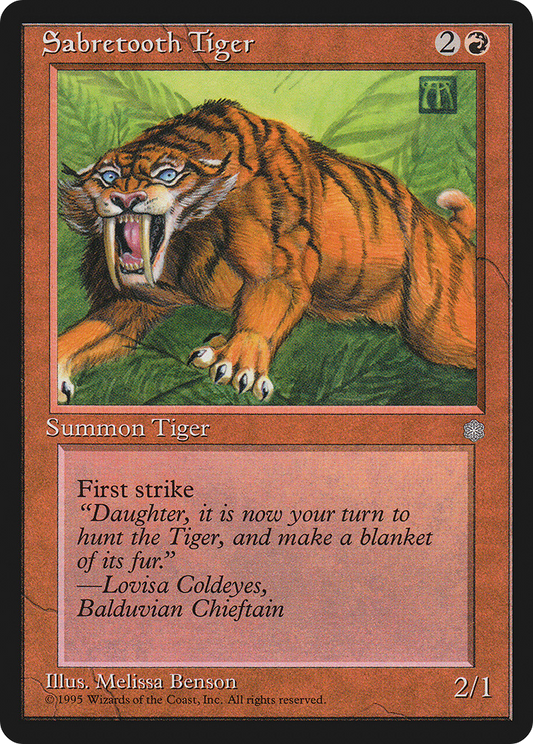 Sabretooth Tiger (ICE-215)