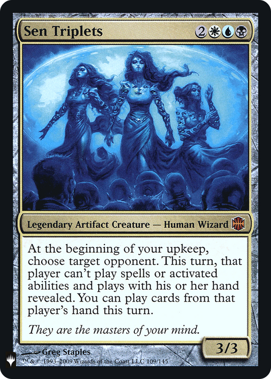 Sen Triplets (LIST-ARB-109) (Foil)