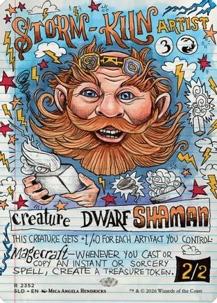 Storm-Kiln Artist (SLD-2352) (Foil)