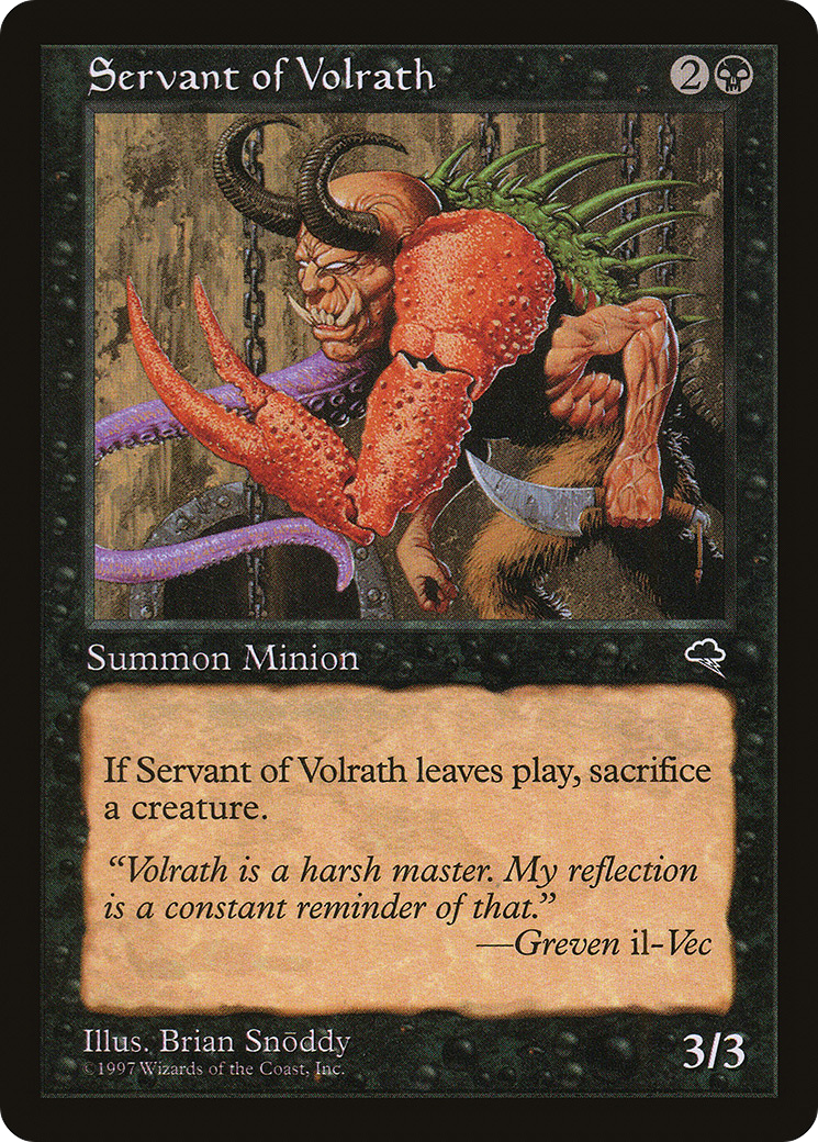 Servant of Volrath (TMP-156)