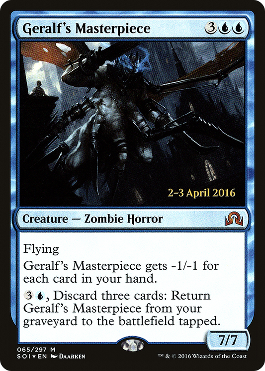Geralf's Masterpiece (PRE-65S) (Foil)