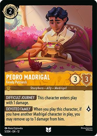 Pedro Madrigal - Family Patriarch (12-005) (Cold Foil)
