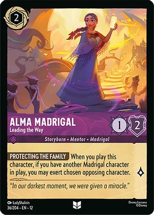 Alma Madrigal - Leading the Way (12-036) (Cold Foil)