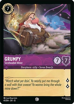 Grumpy - Soreheaded Miner (12-041)