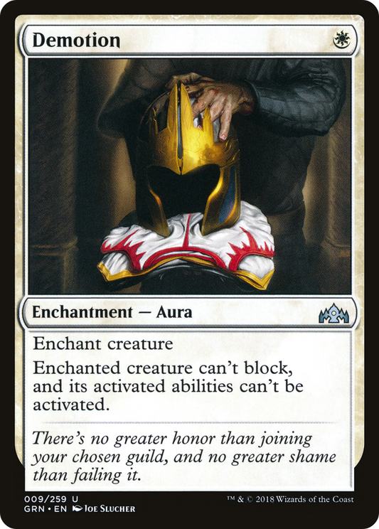 Demotion (GRN-009)