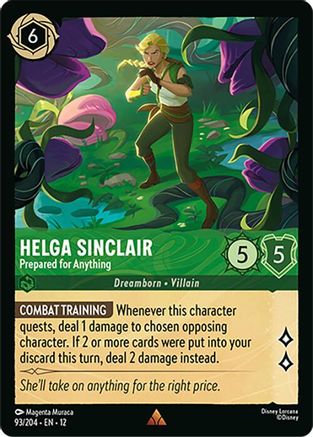 Helga Sinclair - Prepared for Anything (12-093) (Cold Foil)