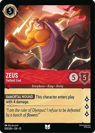 Zeus - Defiant God (12-109)