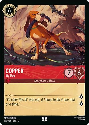 Copper - Big Dog (12-116) (Cold Foil)