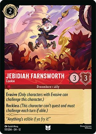 Jebidiah Farnsworth - Cookie (12-117)