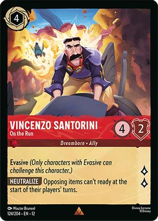 Vincenzo Santorini - On the Run (12-124) (Cold Foil)