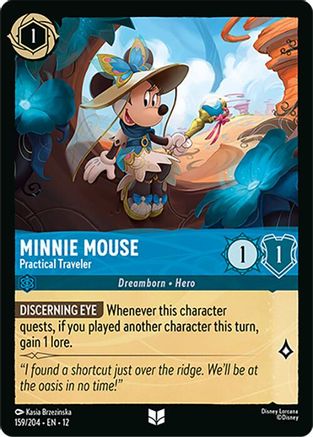 Minnie Mouse - Practical Traveler (12-159)