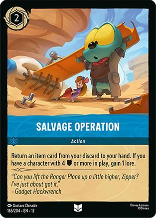 Salvage Operation (12-165) (Cold Foil)