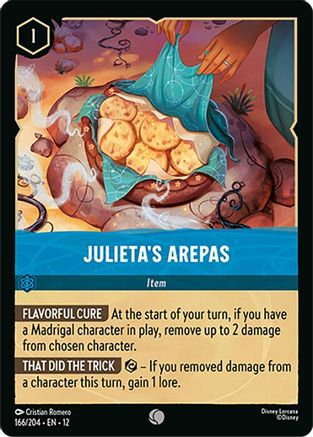 Julieta's Arepas (12-166) (Cold Foil)