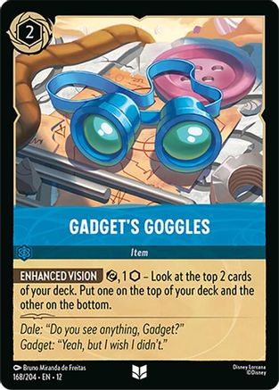 Gadget's Goggles (12-168) (Cold Foil)