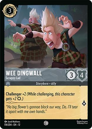 Wee Dingwall - Scrappy Lad (12-176)