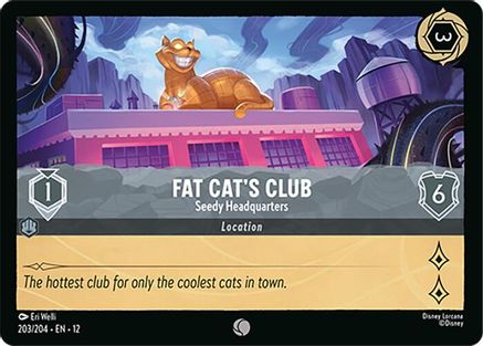 Fat Cat's Club - Seedy Headquarters (12-203) (Cold Foil)