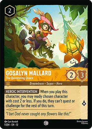 Gosalyn Mallard - The Quiverwing Quack (12-001)