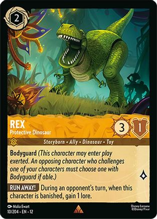 Rex - Protective Dinosaur (12-010) (Cold Foil)