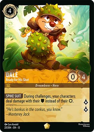 Dale - Ready for His Shot (12-022) (Cold Foil)