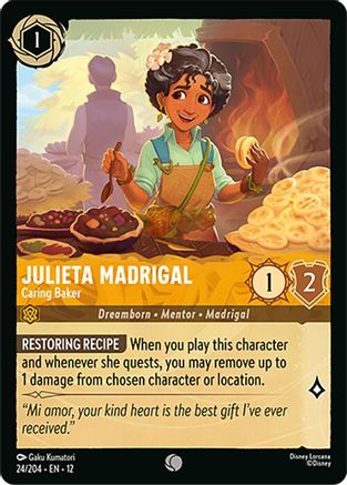 Julieta Madrigal - Caring Baker (12-024) (Cold Foil)