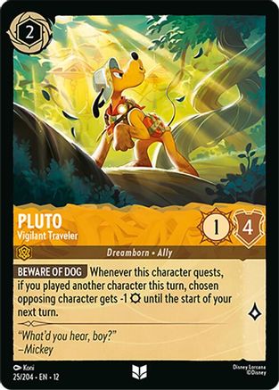 Pluto - Vigilant Traveler (12-025)