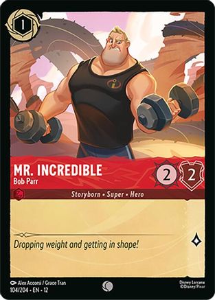 Mr. Incredible - Bob Parr (12-104) (Cold Foil)